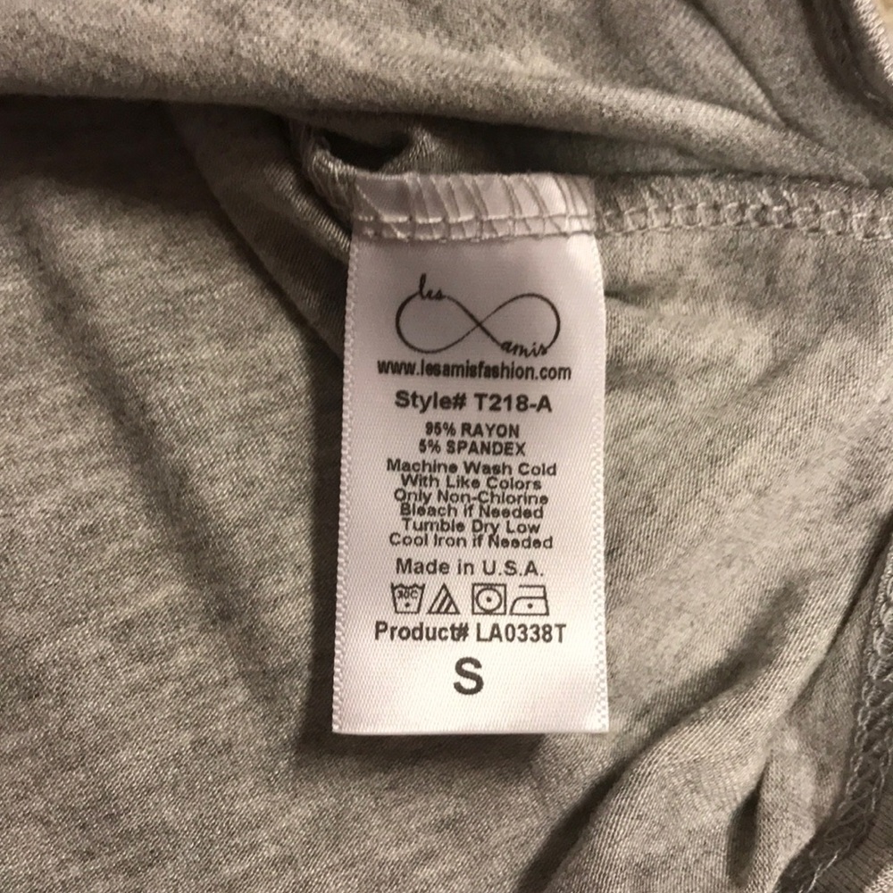 Light Grey Long Sleeve Top - Picture 7 of 7